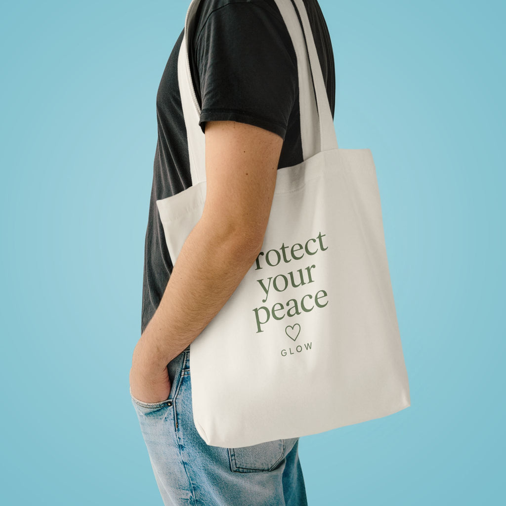 Protect Your Peace Cotton Tote Bag