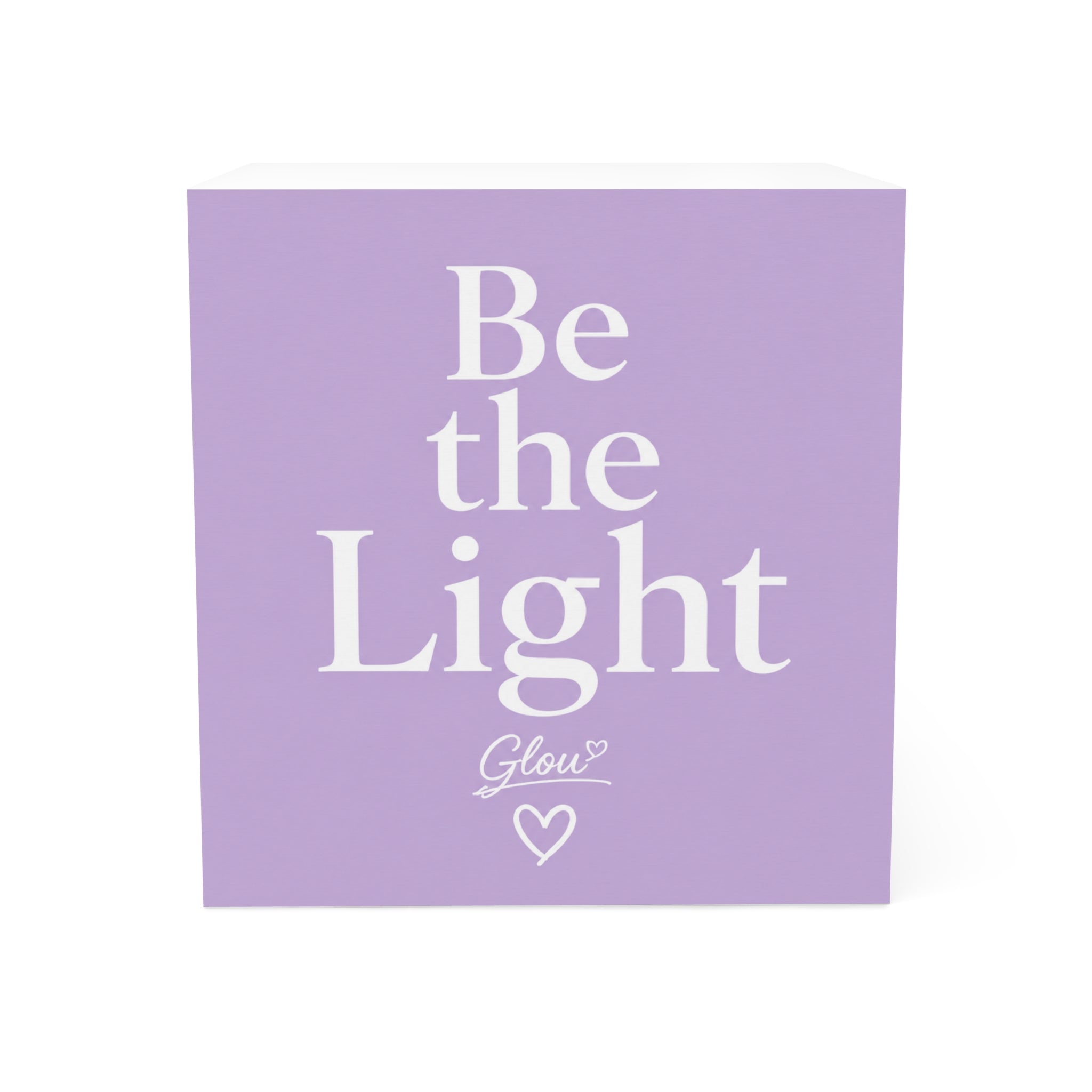 Be the Light Note Cube