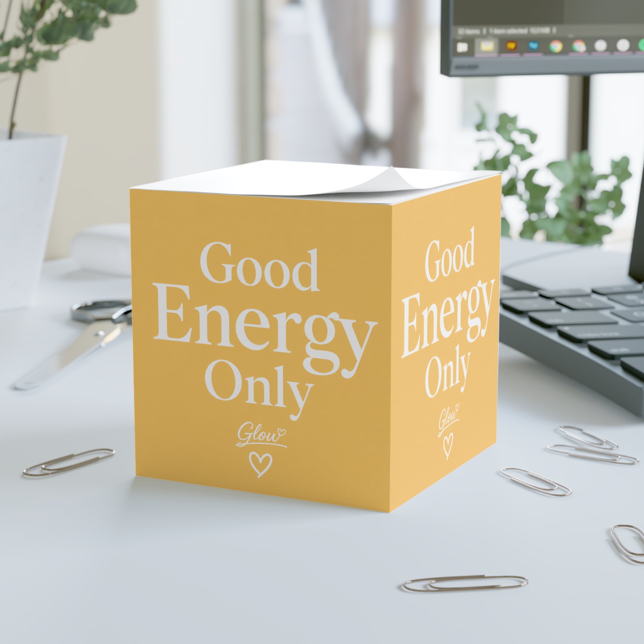 Good Energy Only Note Cube