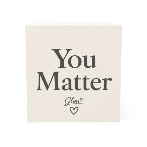 You Matter Note Cube