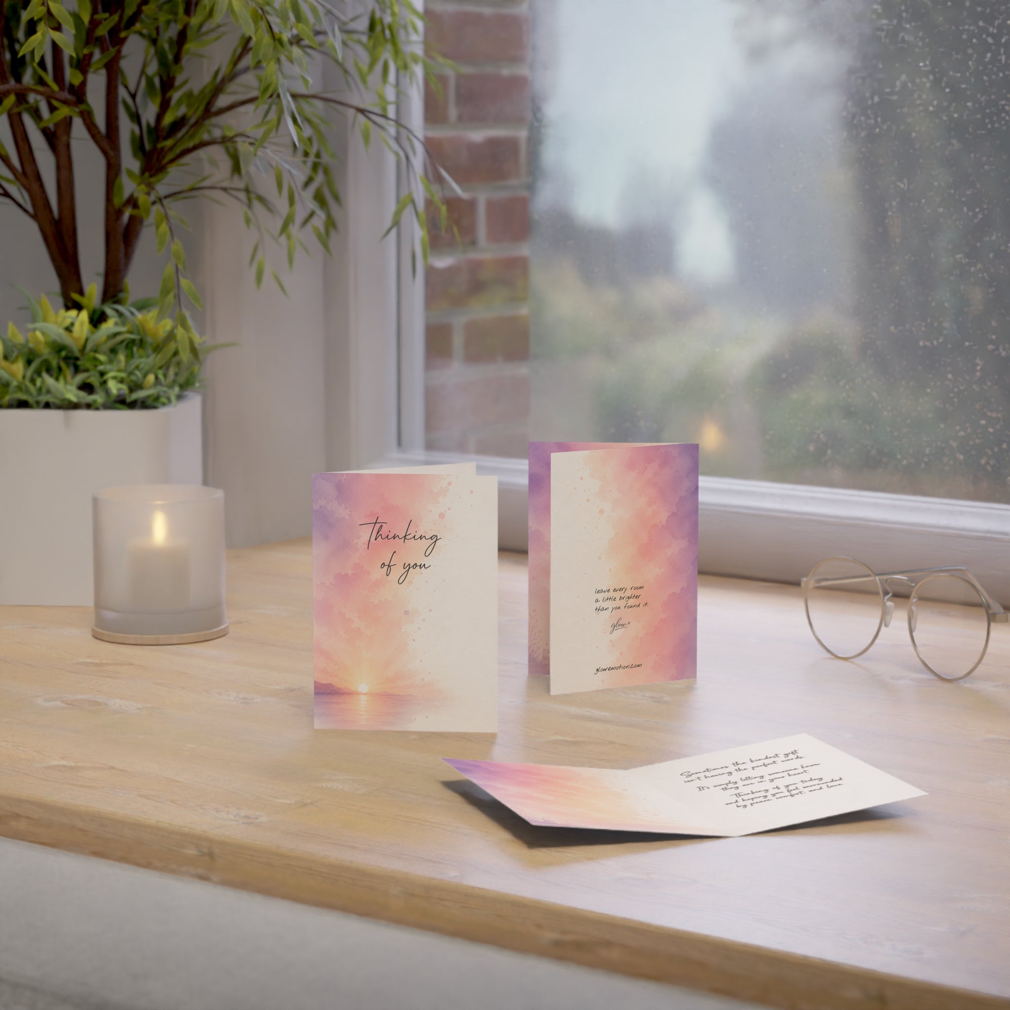 Glow Note - Thinking of You Greeting Card