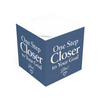 One Step Closer Note Cube