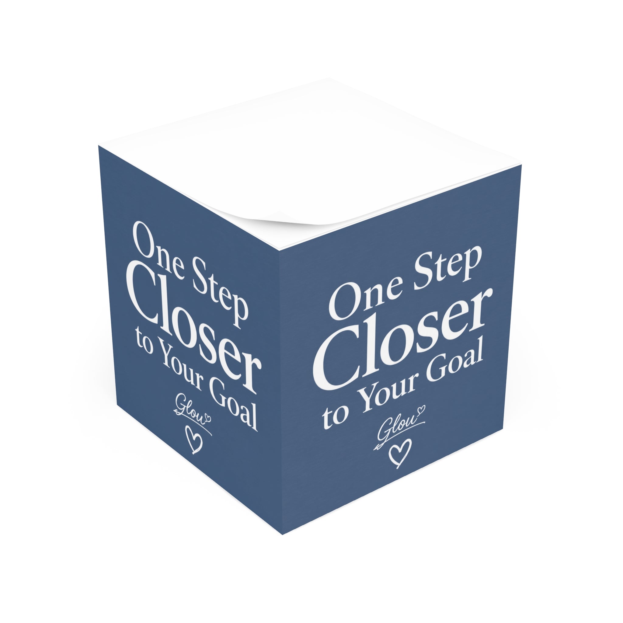 One Step Closer Note Cube