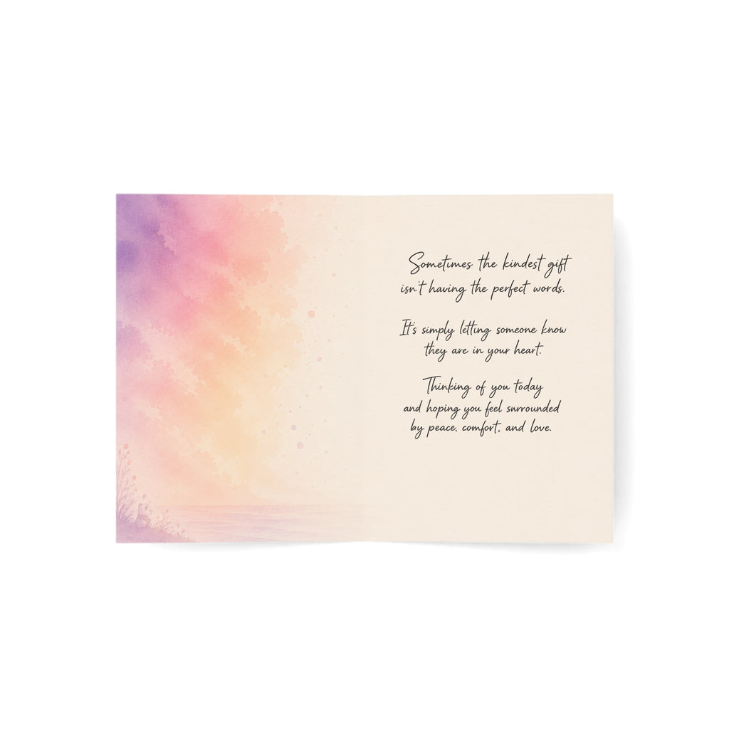 Glow Note - Thinking of You Greeting Card