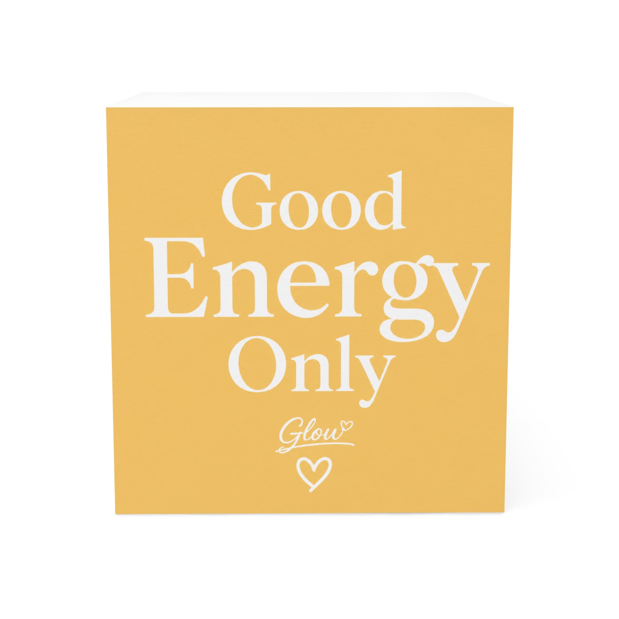 Good Energy Only Note Cube