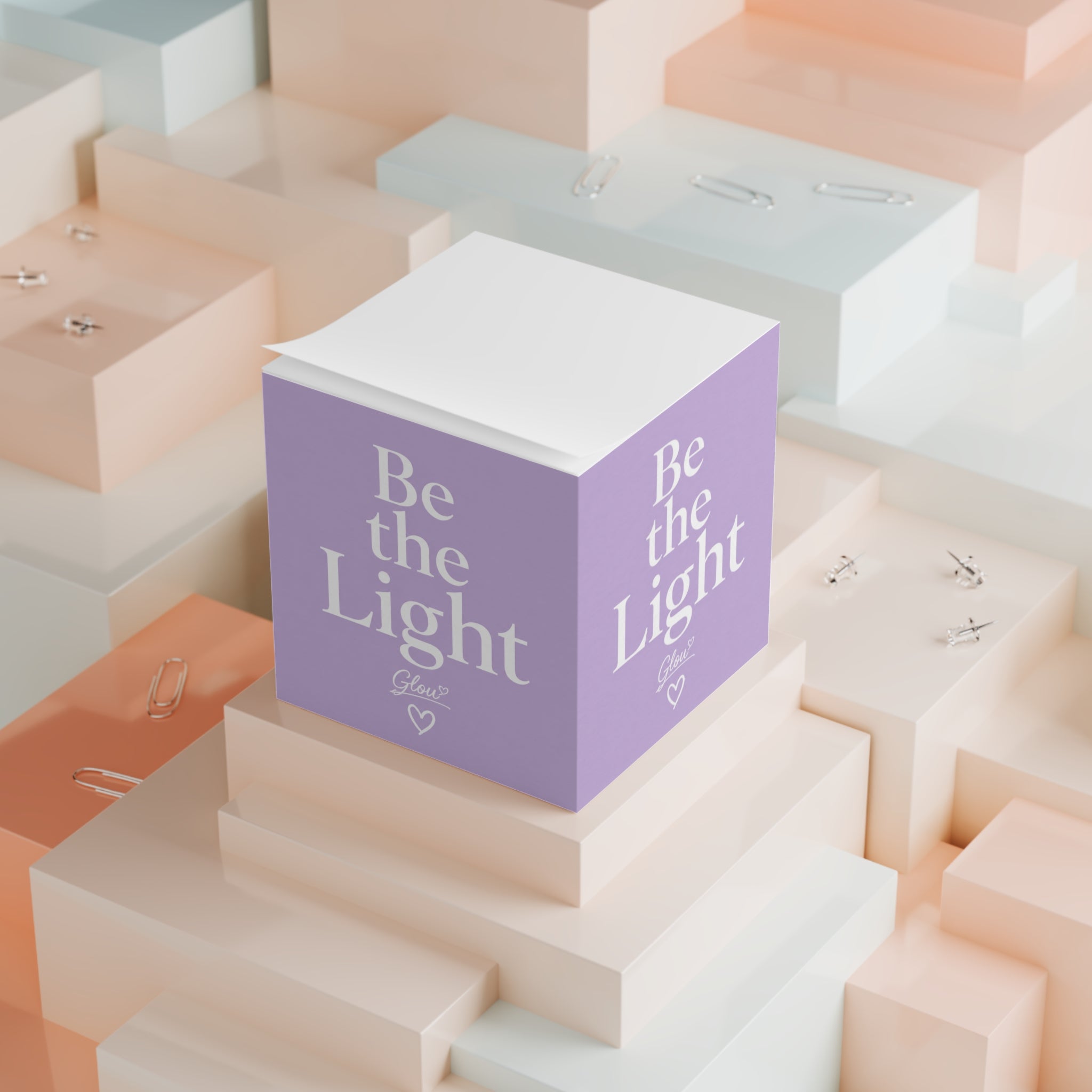 Be the Light Note Cube