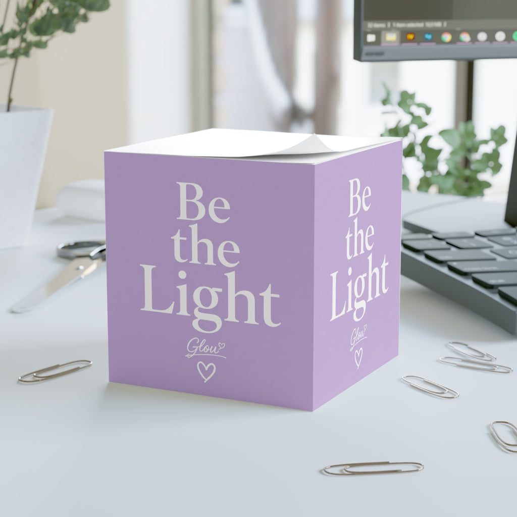 Be the Light Note Cube