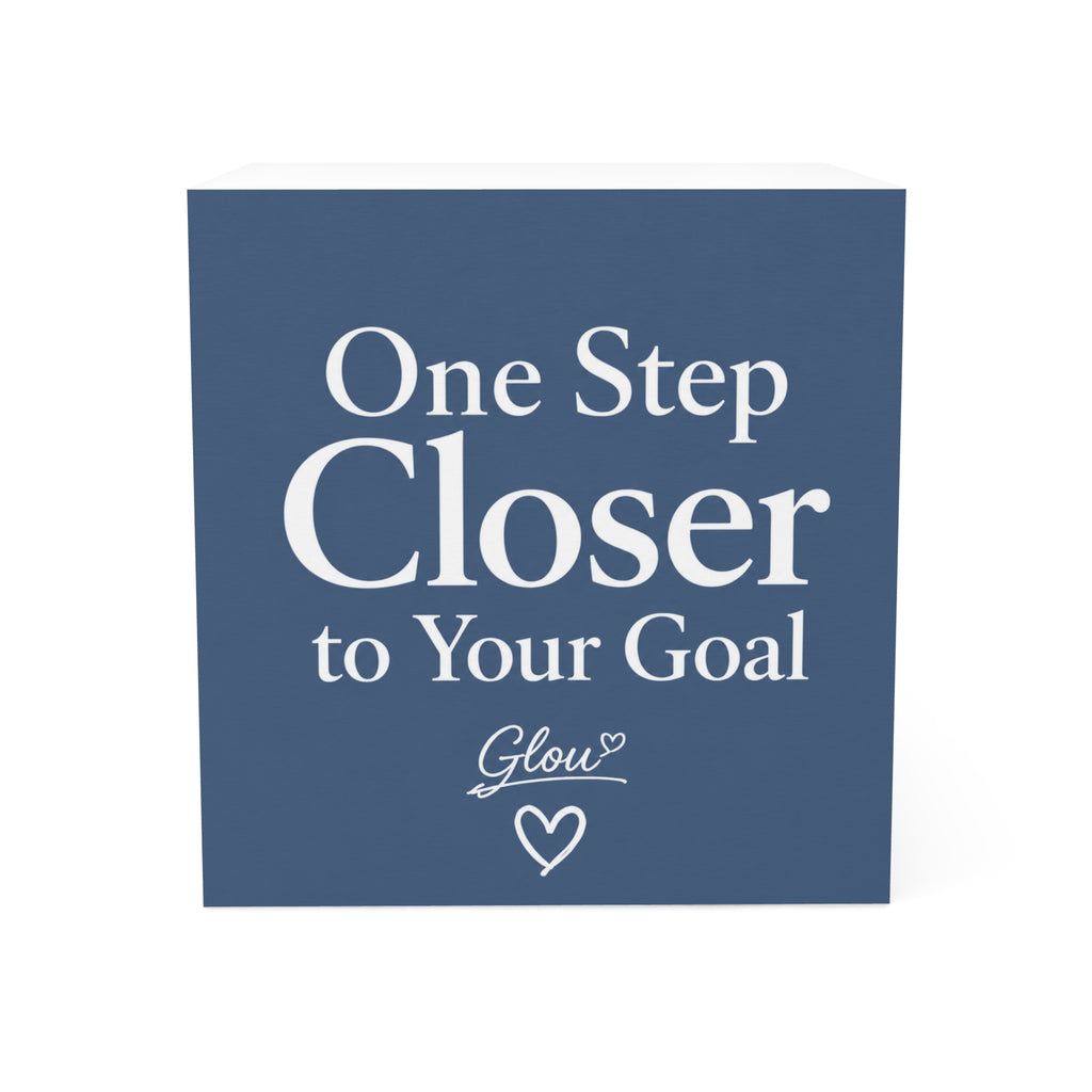 One Step Closer Note Cube