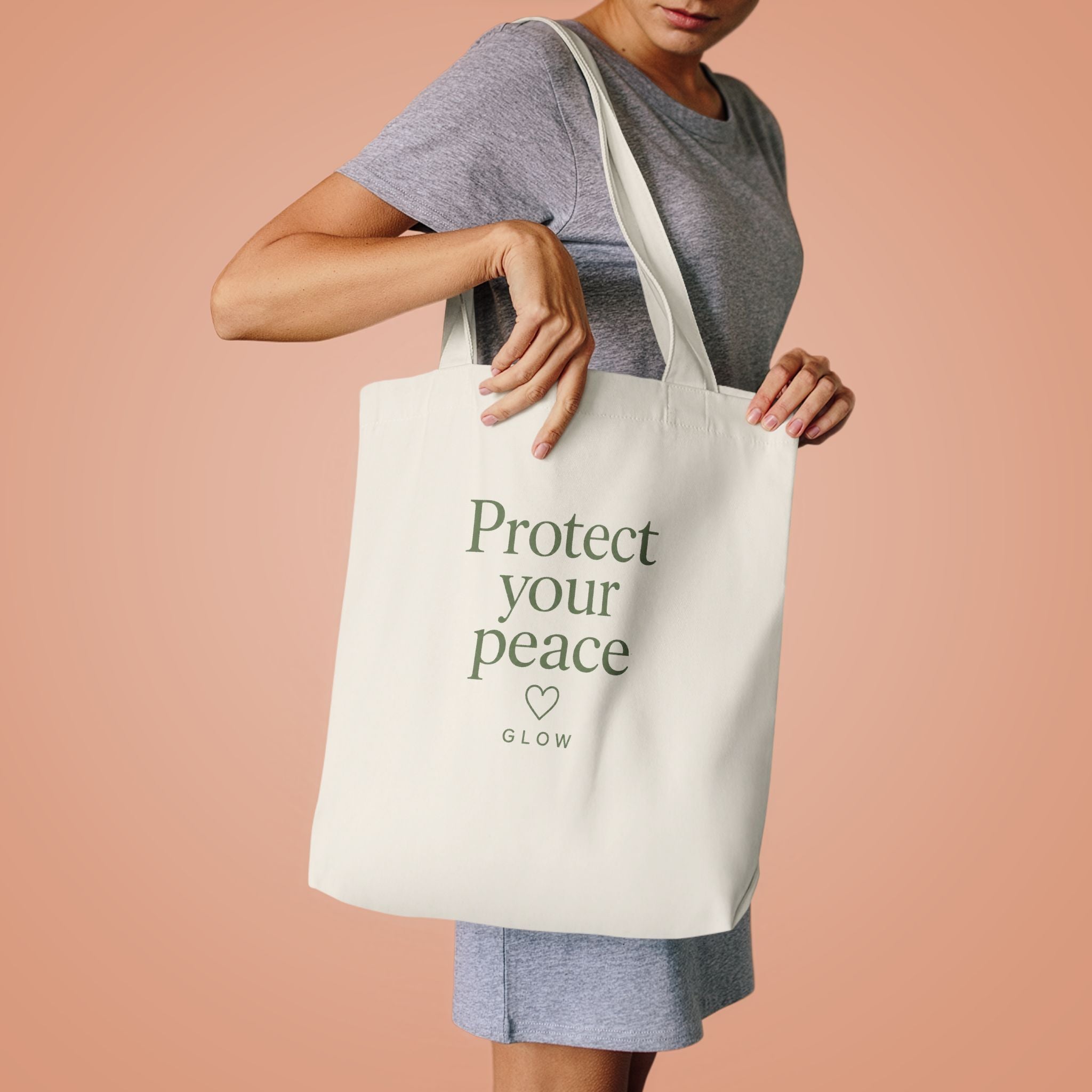 Protect Your Peace Cotton Tote Bag