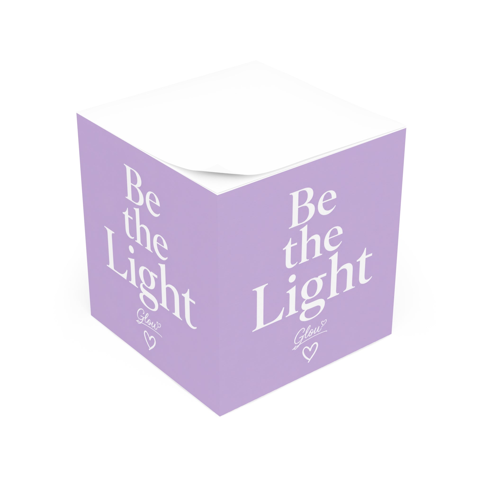Be the Light Note Cube