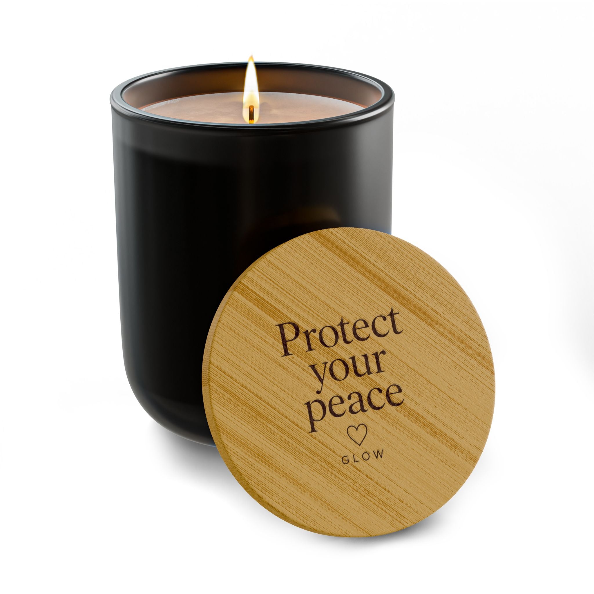 Engraved "Protect Your Peace" 14oz Scented Soy Candle
