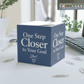 One Step Closer Note Cube