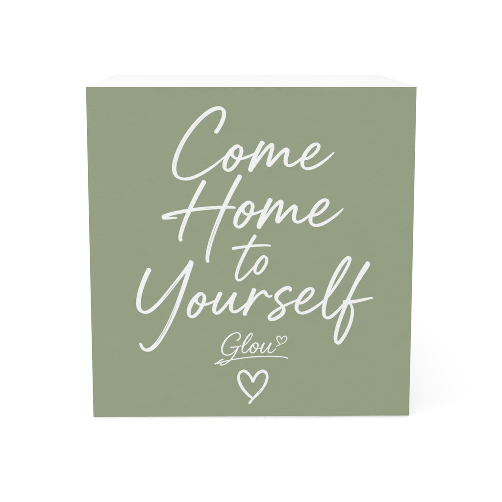 Come Home to Yourself Note Cube
