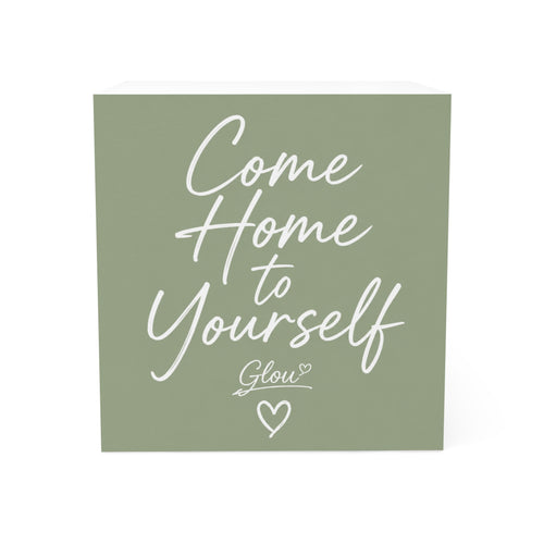 Come Home to Yourself Note Cube