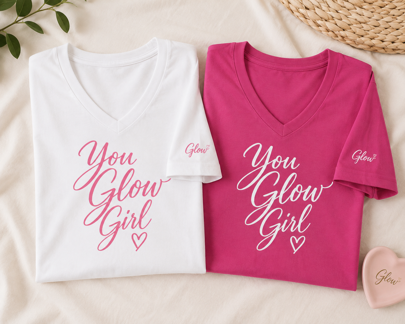 You Glow Girl Berry Tee