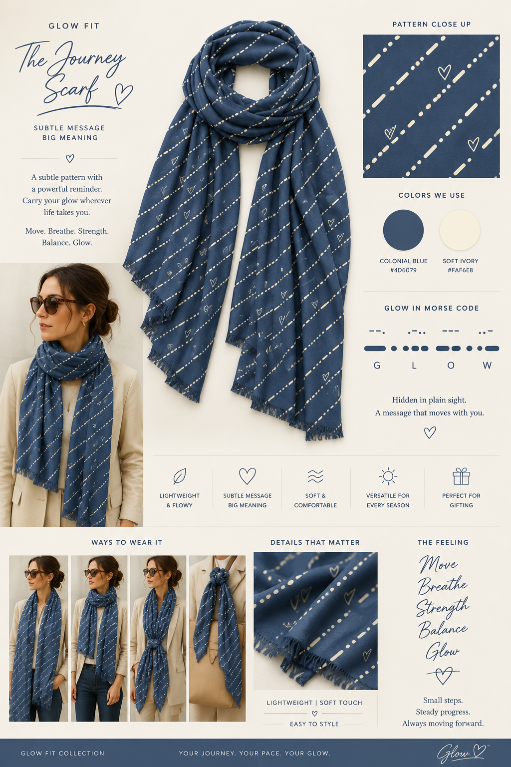 Glow Journey Pashmina Scarf