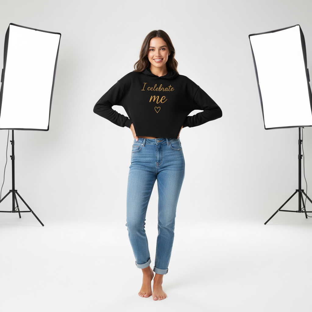 Crop Hoodie - Photo Shoot