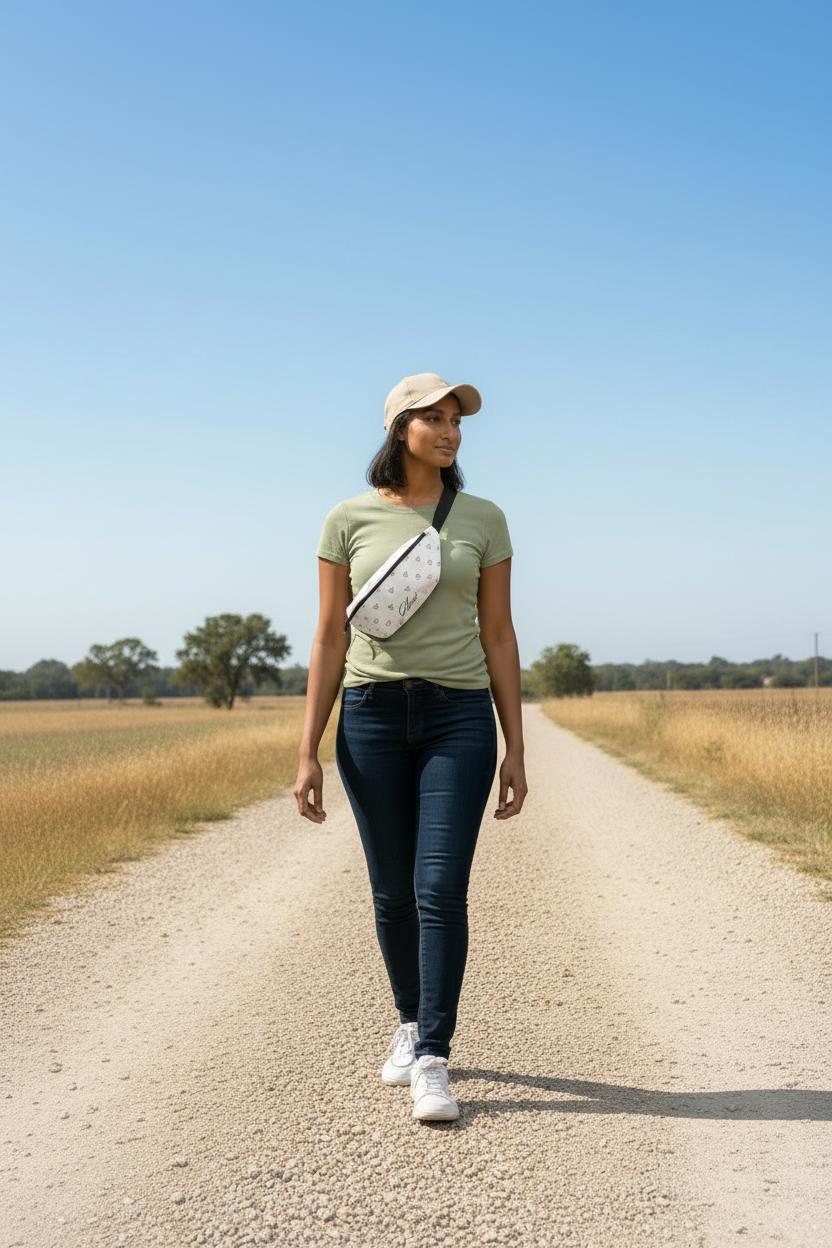Glow Journey Belt Bag Lifestyle v4
