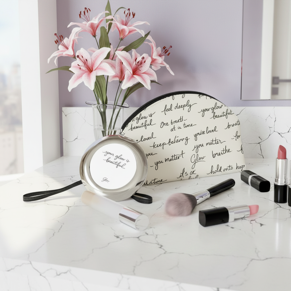 Glow Reflection Compact Mirror
