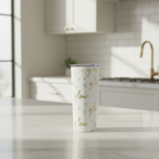 Golden Glow Tumbler - Close Up