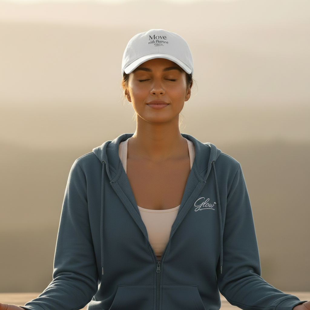 Move with Purpose Hat Close-Up
