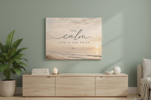 The Calm Life Wall Art - Credenza Styled